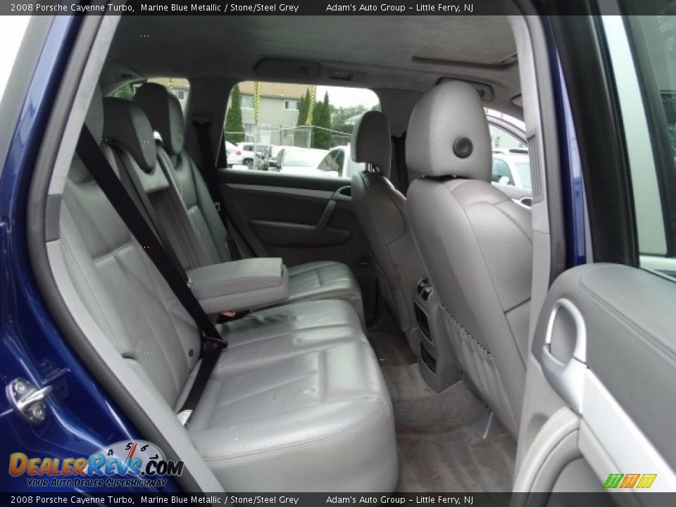 Rear Seat of 2008 Porsche Cayenne Turbo Photo #24