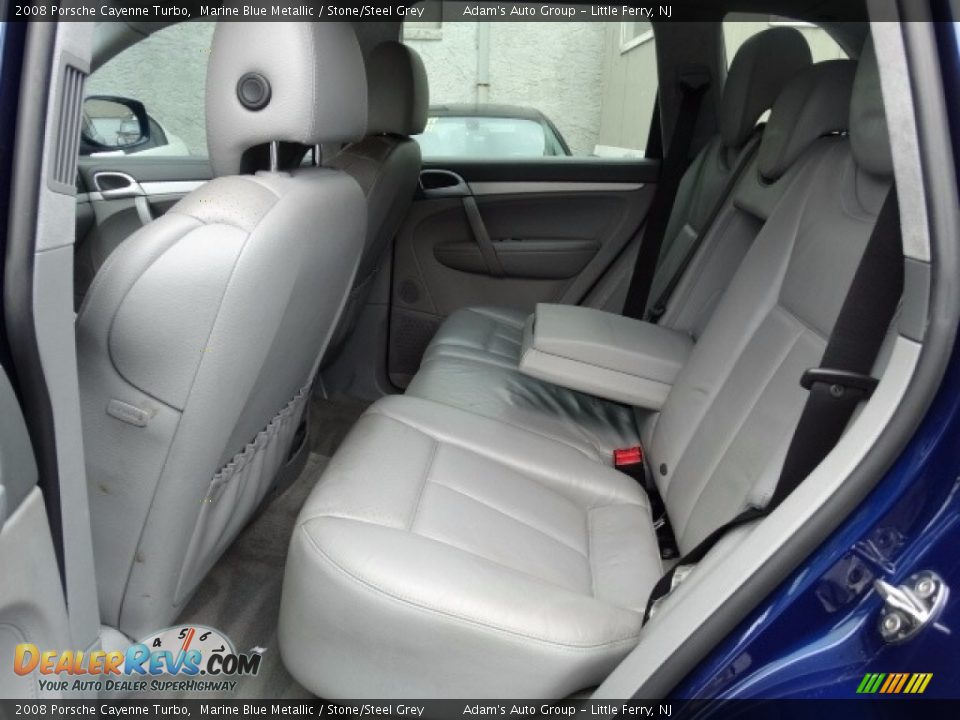Rear Seat of 2008 Porsche Cayenne Turbo Photo #29