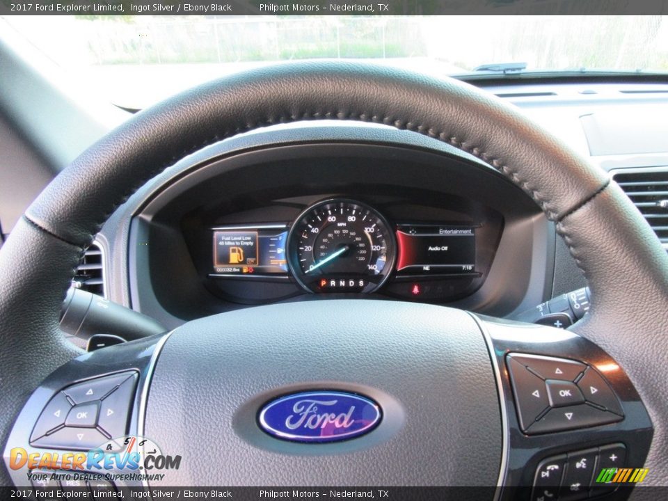 2017 Ford Explorer Limited Gauges Photo #34