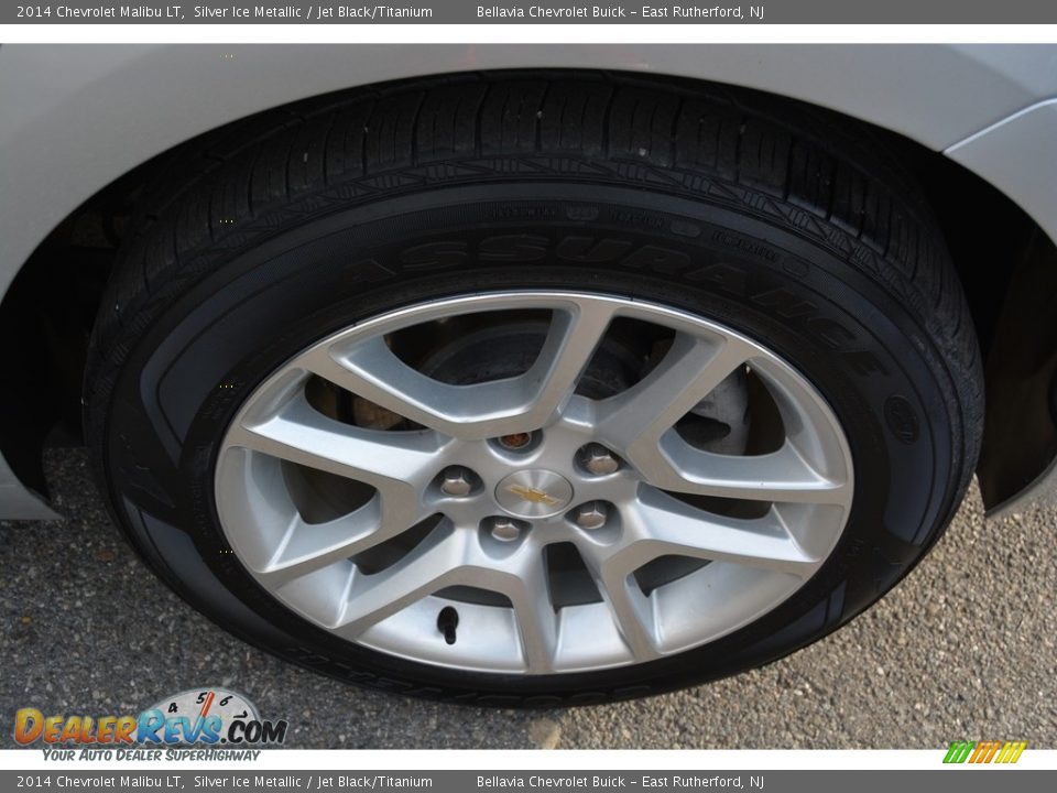 2014 Chevrolet Malibu LT Silver Ice Metallic / Jet Black/Titanium Photo #18