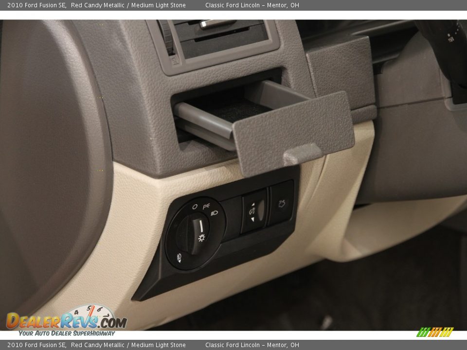 2010 Ford Fusion SE Red Candy Metallic / Medium Light Stone Photo #5
