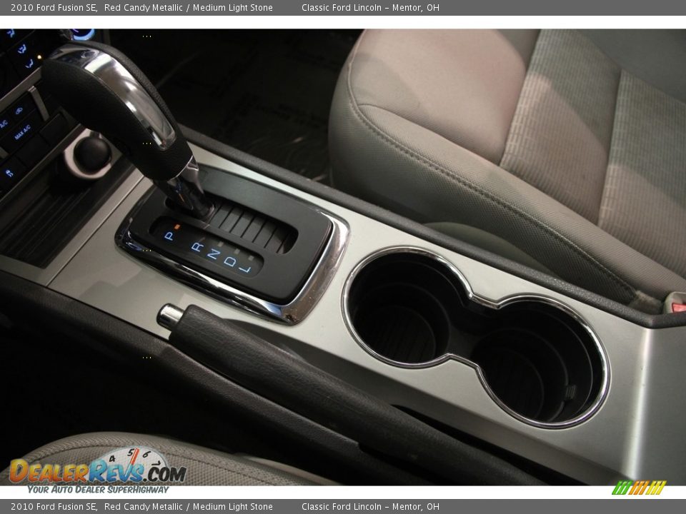 2010 Ford Fusion SE Red Candy Metallic / Medium Light Stone Photo #13