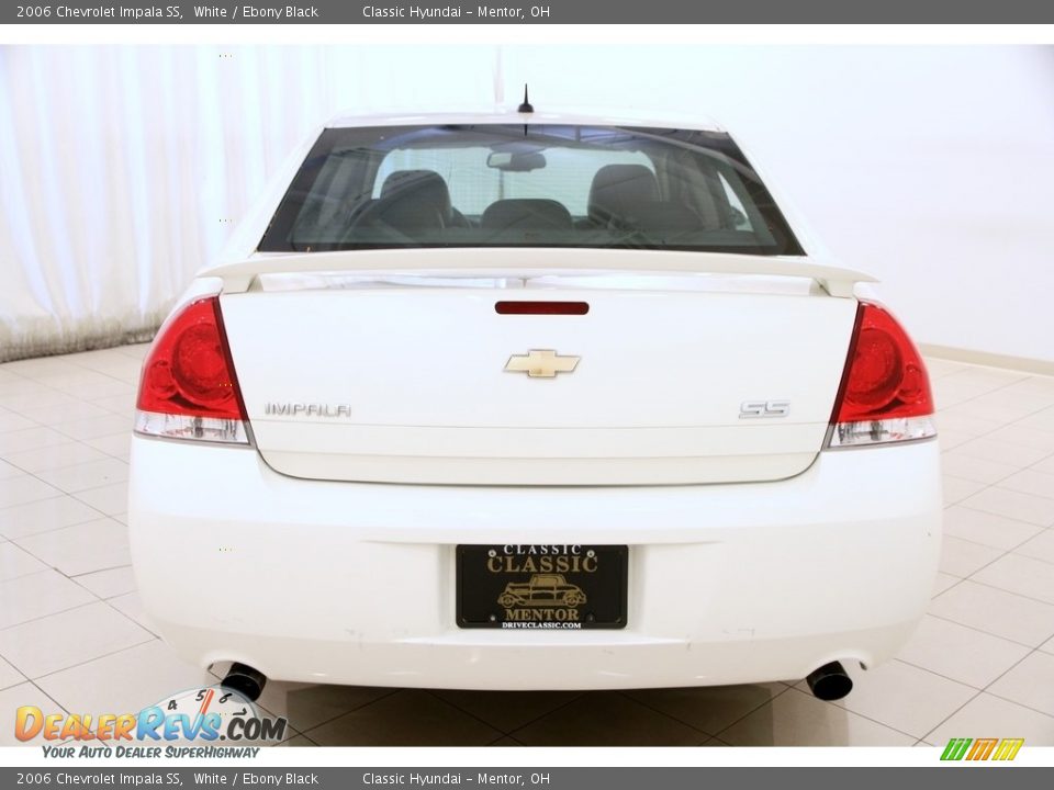 2006 Chevrolet Impala SS White / Ebony Black Photo #13