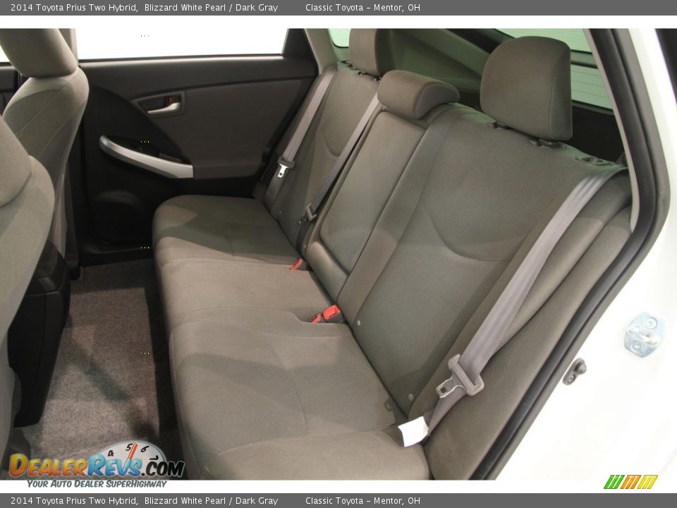 2014 Toyota Prius Two Hybrid Blizzard White Pearl / Dark Gray Photo #13