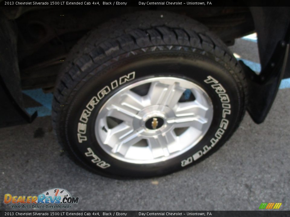 2013 Chevrolet Silverado 1500 LT Extended Cab 4x4 Black / Ebony Photo #3