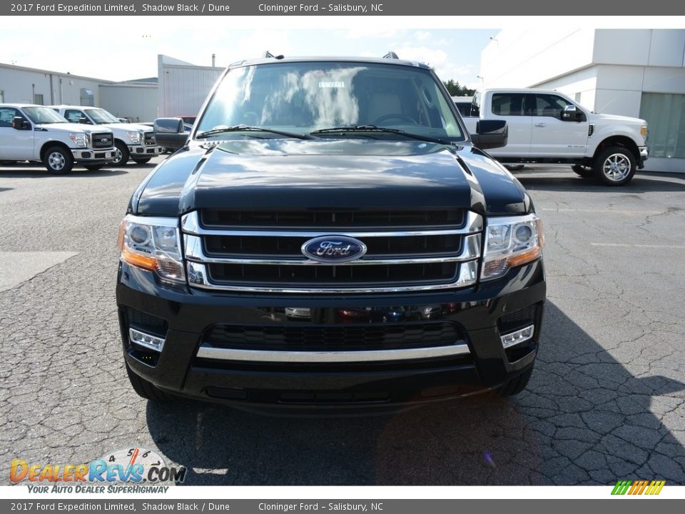 2017 Ford Expedition Limited Shadow Black / Dune Photo #4