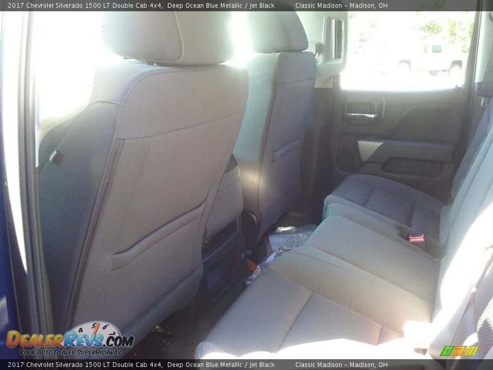 2017 Chevrolet Silverado 1500 LT Double Cab 4x4 Deep Ocean Blue Metallic / Jet Black Photo #7