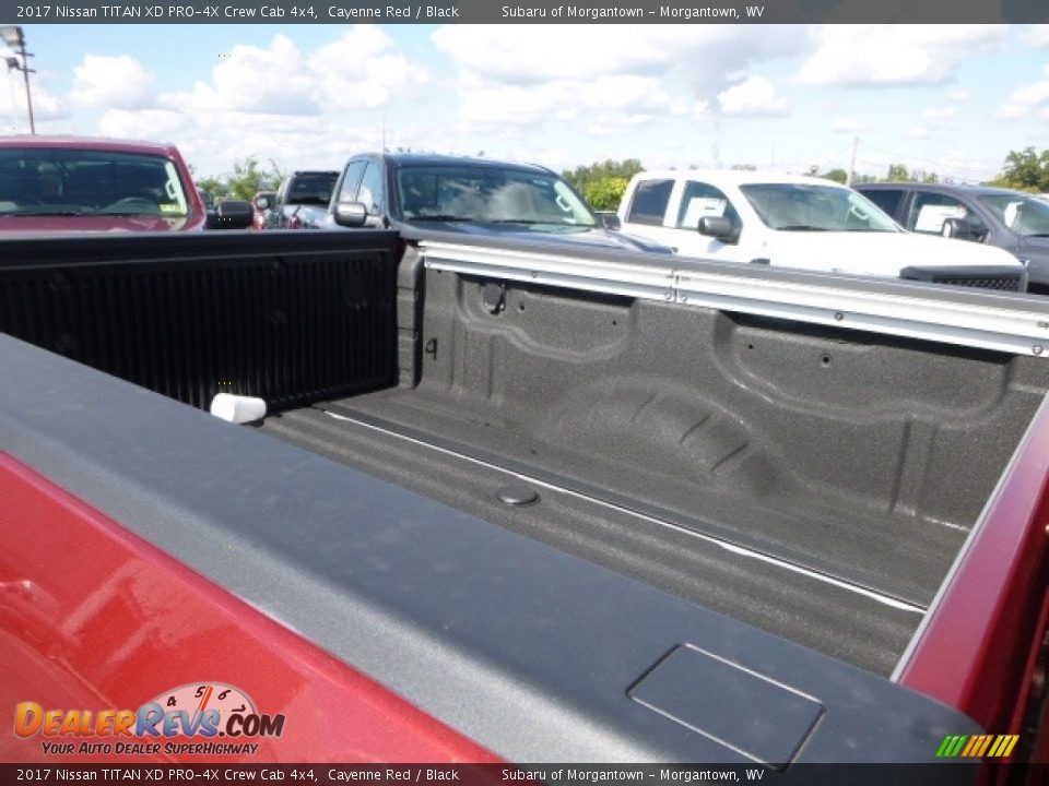 2017 Nissan TITAN XD PRO-4X Crew Cab 4x4 Cayenne Red / Black Photo #6