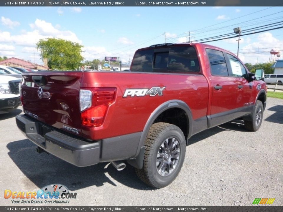 Cayenne Red 2017 Nissan TITAN XD PRO-4X Crew Cab 4x4 Photo #8