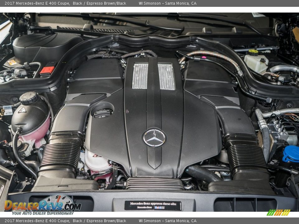 2017 Mercedes-Benz E 400 Coupe 3.0 Liter Turbocharged DOHC 24-Valve VVT V6 Engine Photo #8