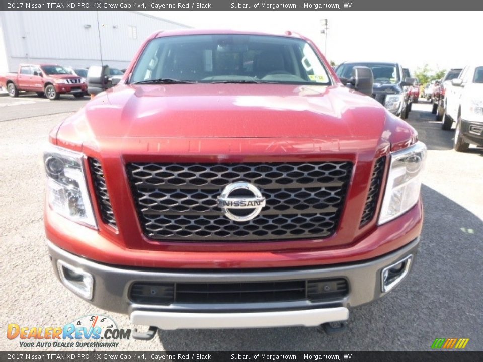 Cayenne Red 2017 Nissan TITAN XD PRO-4X Crew Cab 4x4 Photo #12