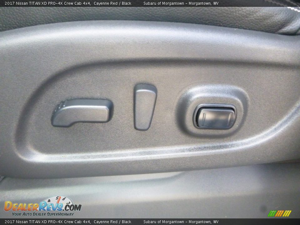 2017 Nissan TITAN XD PRO-4X Crew Cab 4x4 Cayenne Red / Black Photo #15