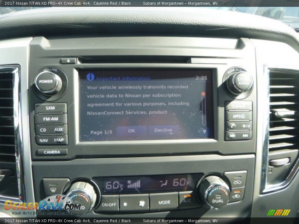 2017 Nissan TITAN XD PRO-4X Crew Cab 4x4 Cayenne Red / Black Photo #16