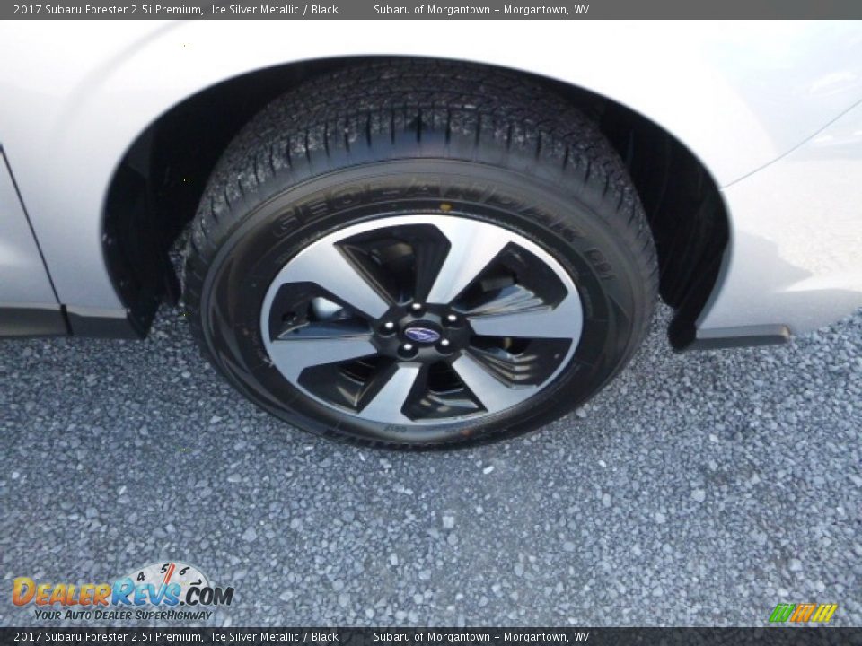 2017 Subaru Forester 2.5i Premium Ice Silver Metallic / Black Photo #2