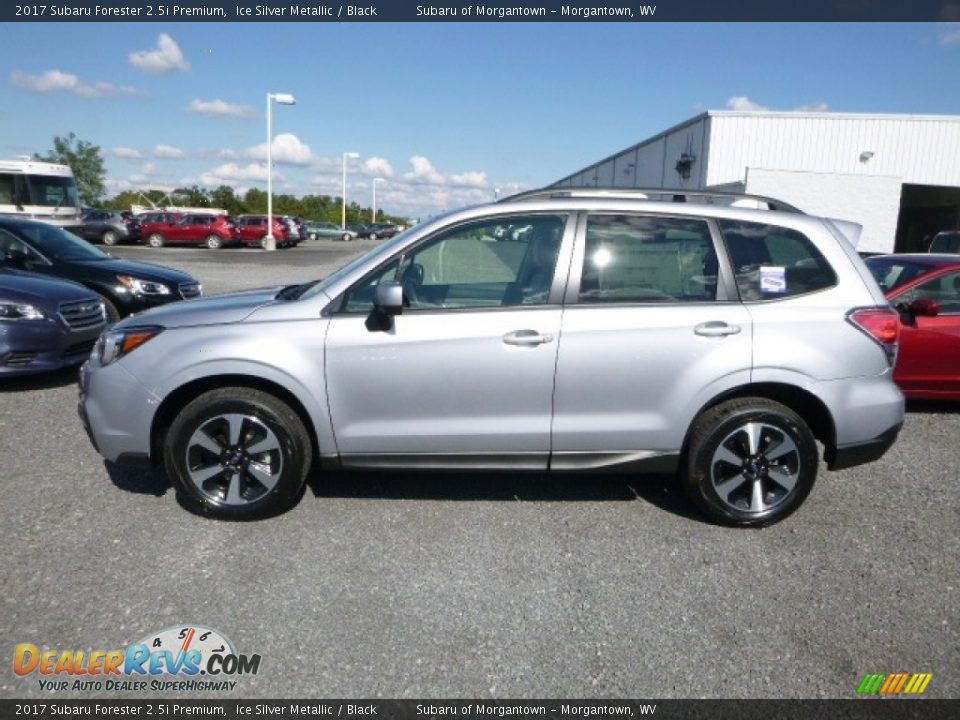 2017 Subaru Forester 2.5i Premium Ice Silver Metallic / Black Photo #11