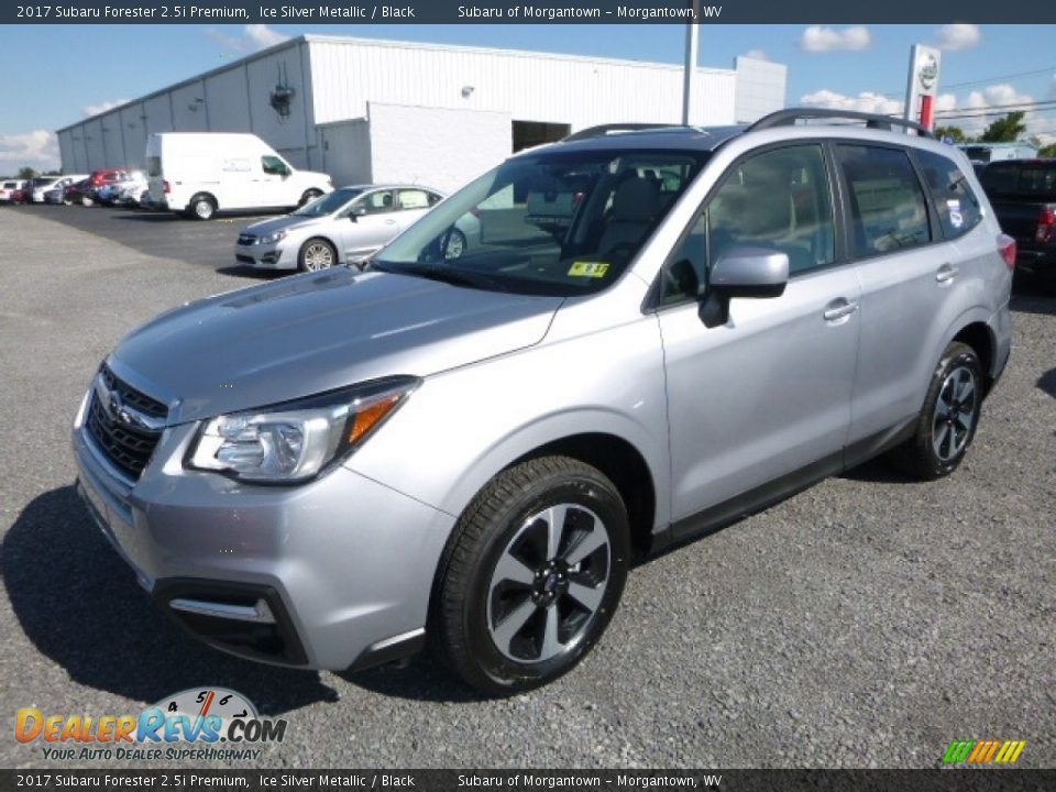 2017 Subaru Forester 2.5i Premium Ice Silver Metallic / Black Photo #12