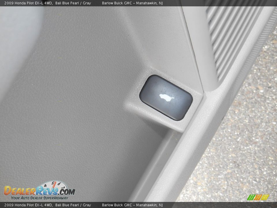 2009 Honda Pilot EX-L 4WD Bali Blue Pearl / Gray Photo #13