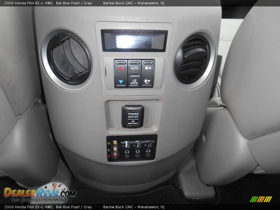 2009 Honda Pilot EX-L 4WD Bali Blue Pearl / Gray Photo #21