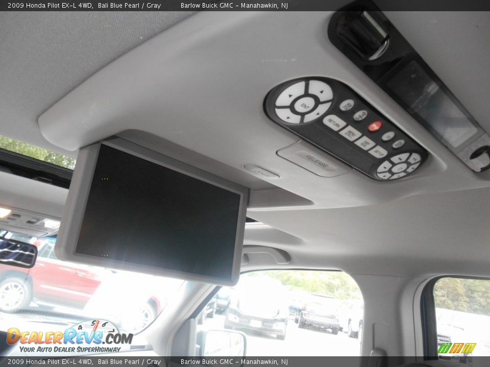 2009 Honda Pilot EX-L 4WD Bali Blue Pearl / Gray Photo #22