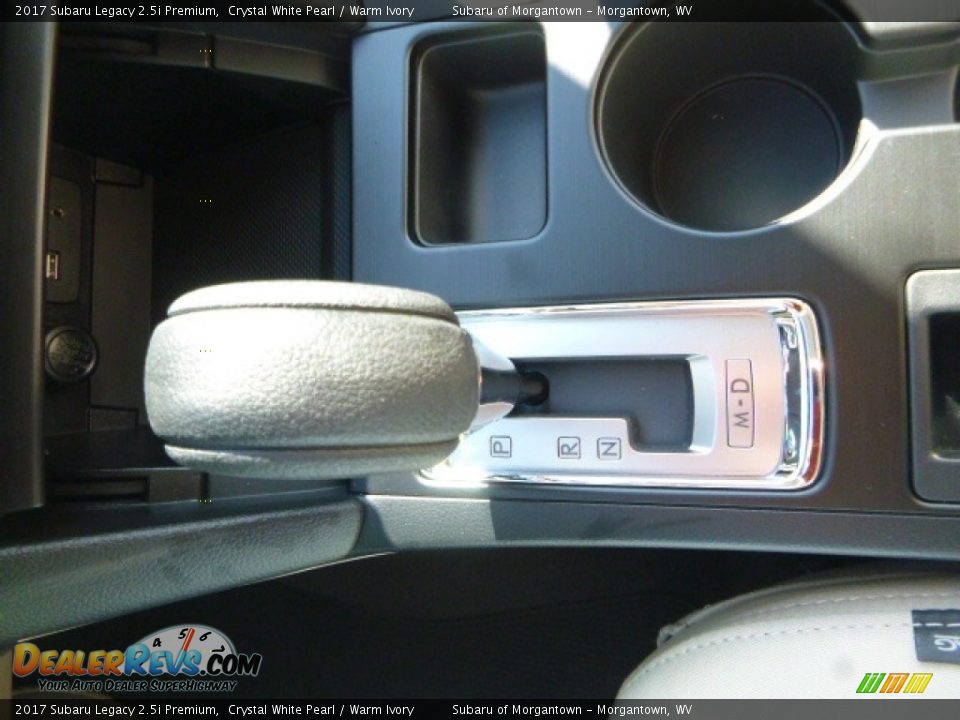 2017 Subaru Legacy 2.5i Premium Crystal White Pearl / Warm Ivory Photo #18