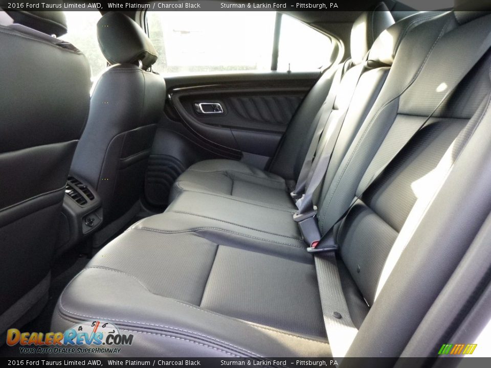 Rear Seat of 2016 Ford Taurus Limited AWD Photo #6