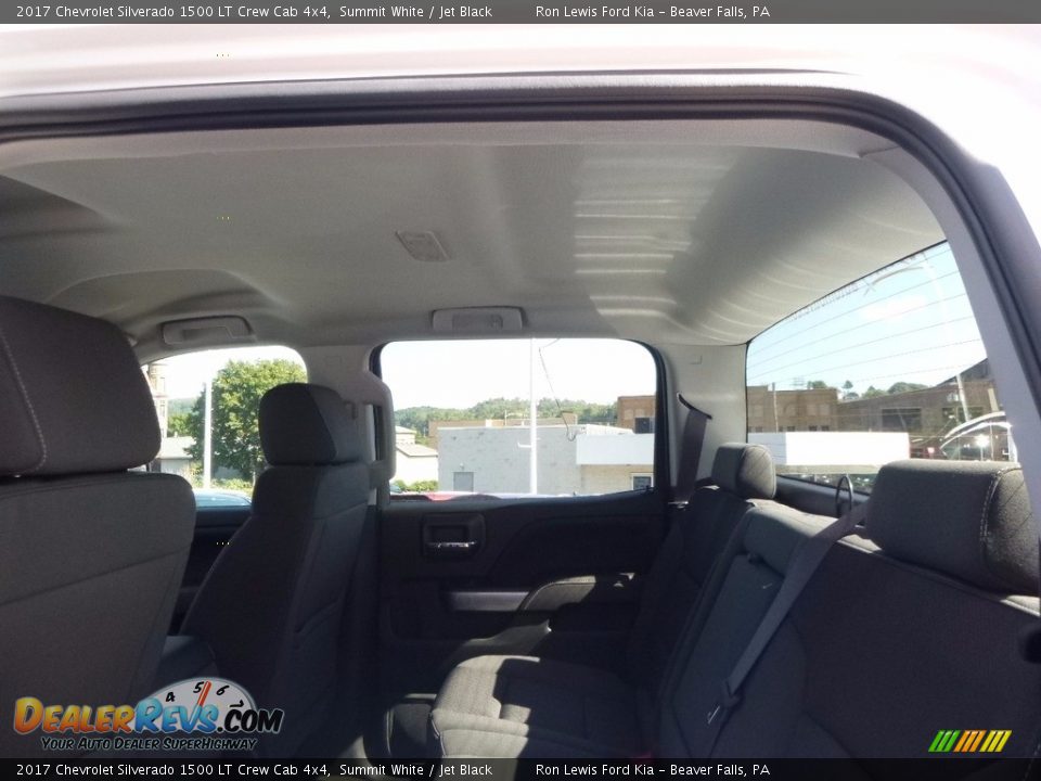 2017 Chevrolet Silverado 1500 LT Crew Cab 4x4 Summit White / Jet Black Photo #11