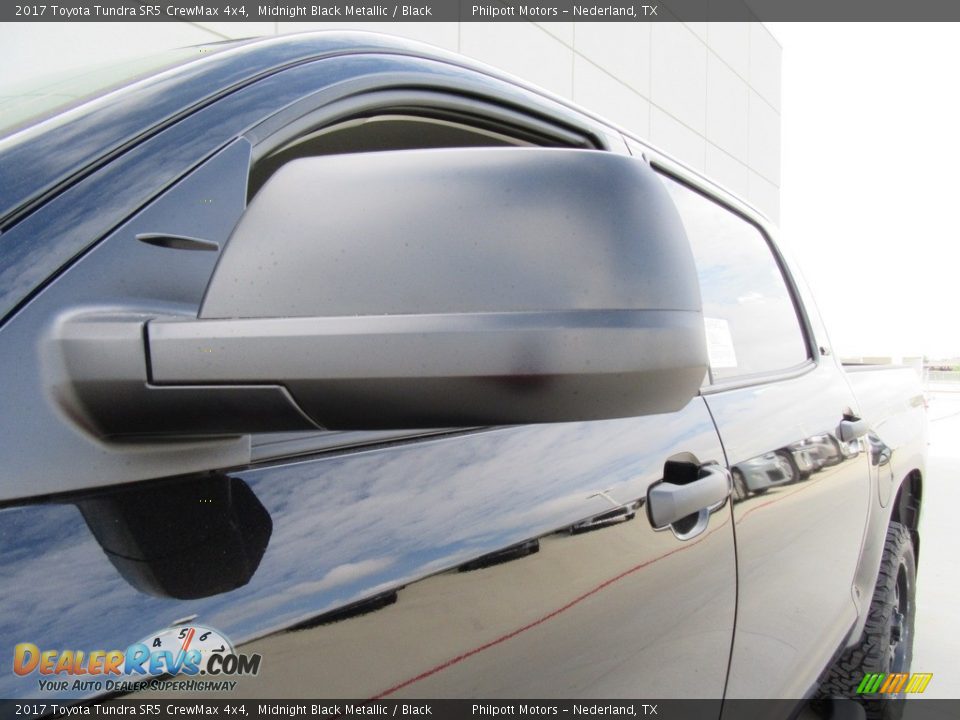 2017 Toyota Tundra SR5 CrewMax 4x4 Midnight Black Metallic / Black Photo #13