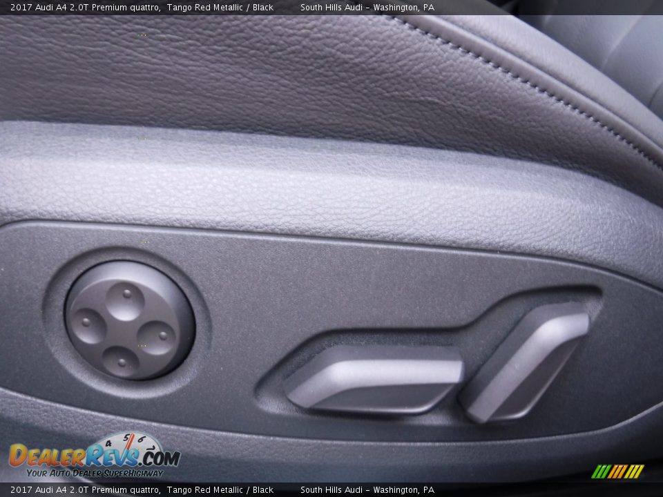2017 Audi A4 2.0T Premium quattro Tango Red Metallic / Black Photo #19