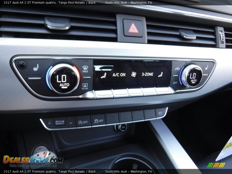 2017 Audi A4 2.0T Premium quattro Tango Red Metallic / Black Photo #23