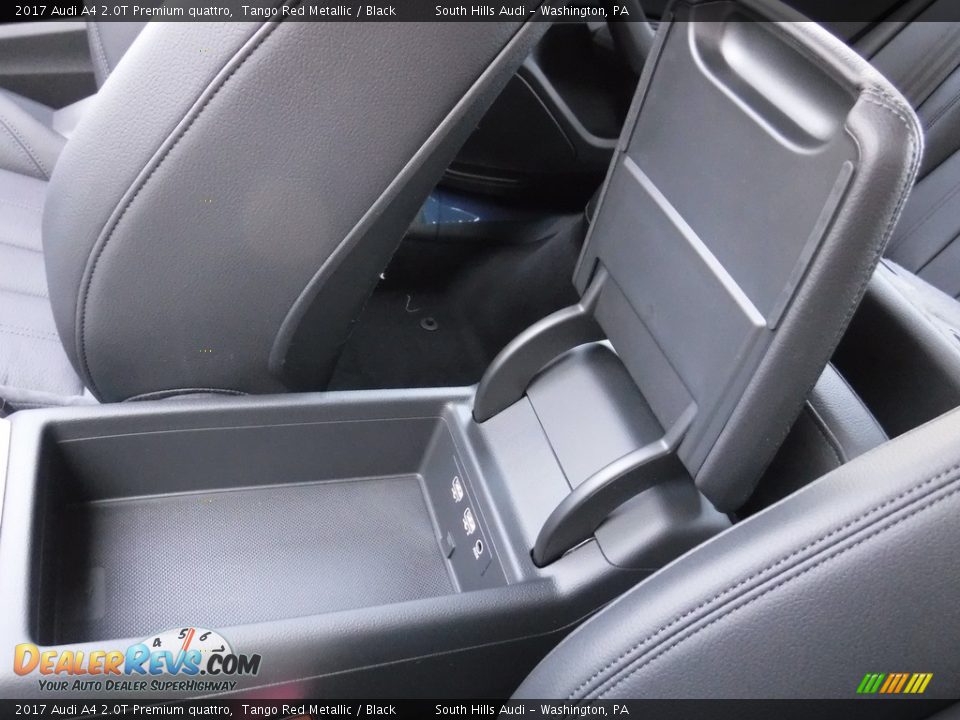2017 Audi A4 2.0T Premium quattro Tango Red Metallic / Black Photo #26