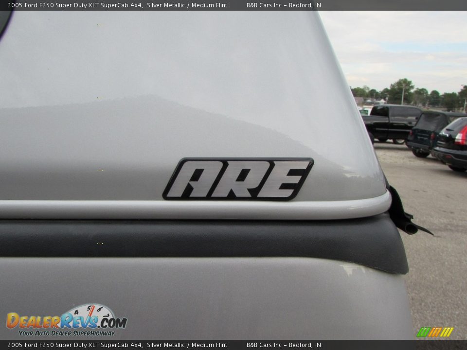 2005 Ford F250 Super Duty XLT SuperCab 4x4 Silver Metallic / Medium Flint Photo #14