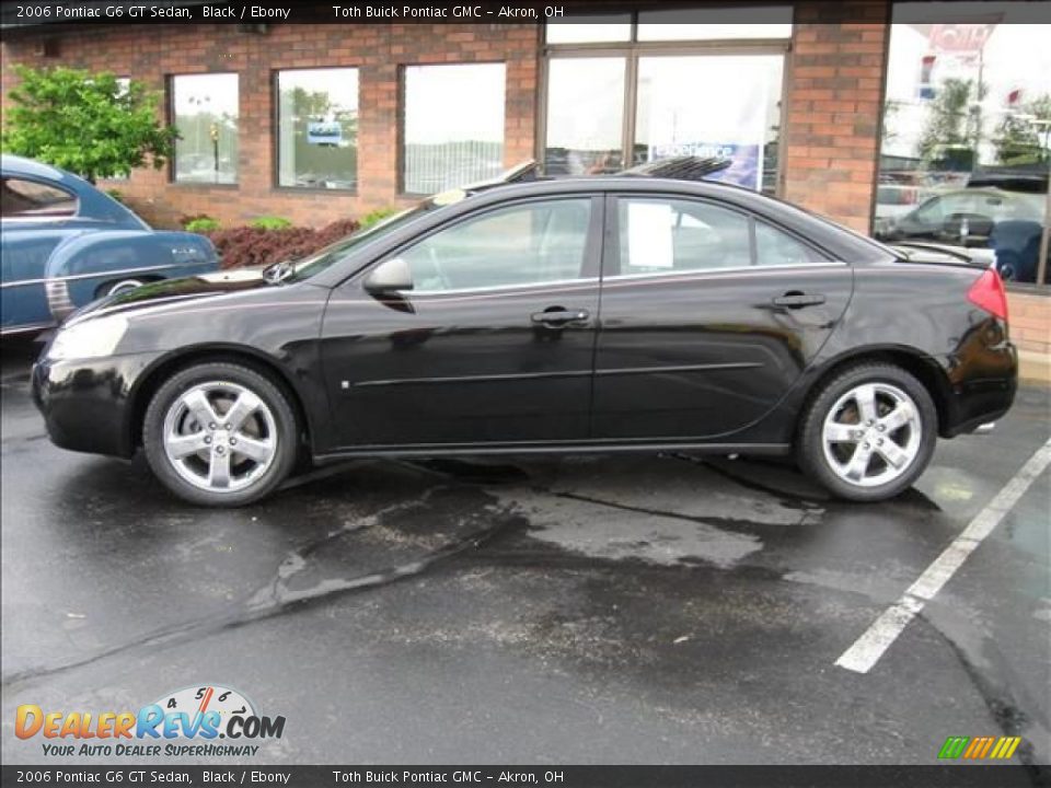 2006 Pontiac G6 GT Sedan Black / Ebony Photo #2