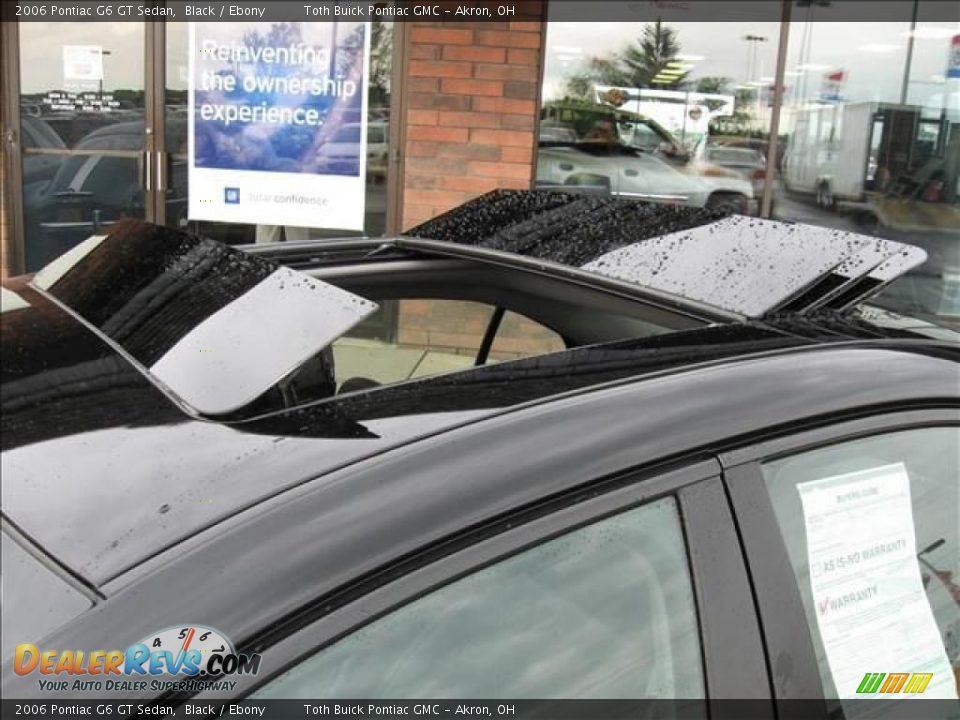 2006 Pontiac G6 GT Sedan Black / Ebony Photo #7