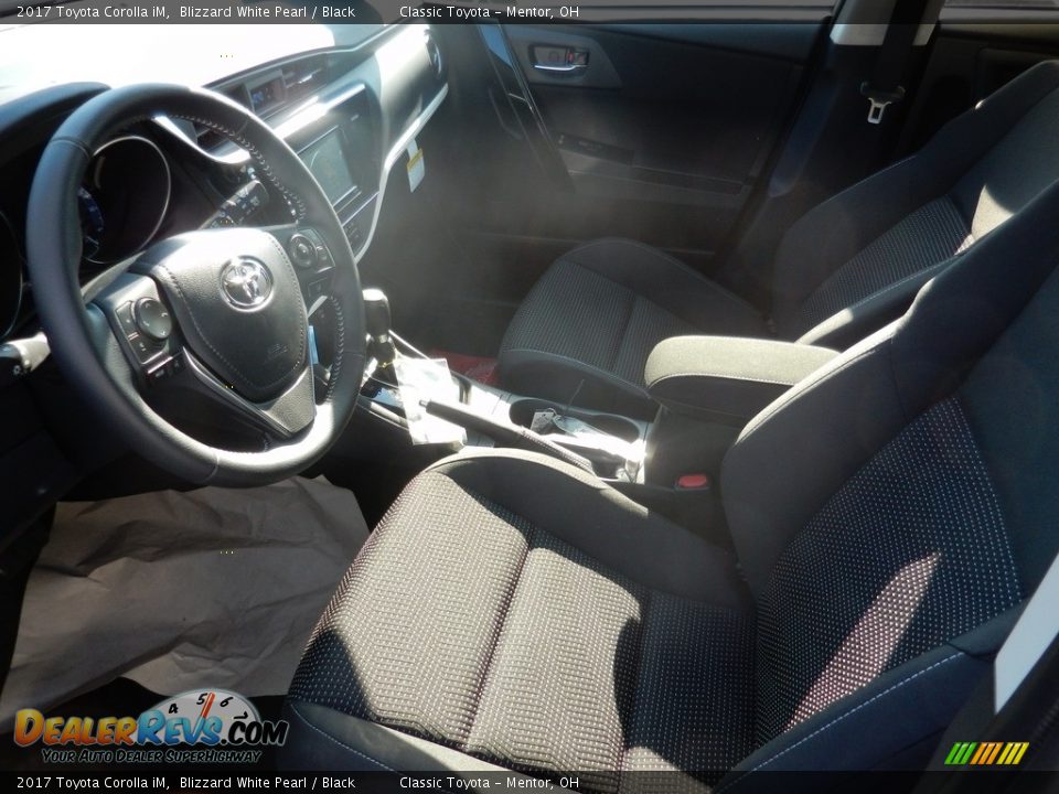 2017 Toyota Corolla iM Blizzard White Pearl / Black Photo #3