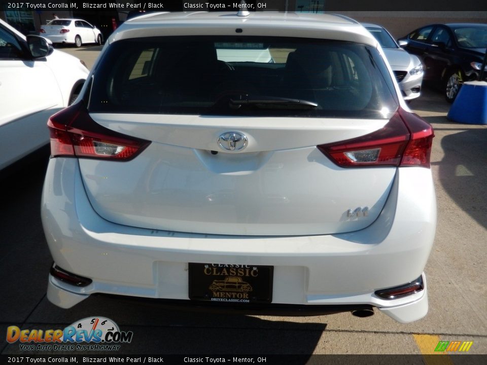 2017 Toyota Corolla iM Blizzard White Pearl / Black Photo #7