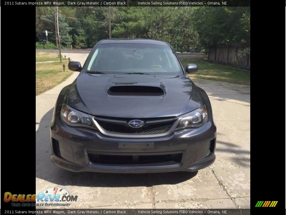 2011 Subaru Impreza WRX Wagon Dark Gray Metallic / Carbon Black Photo #4