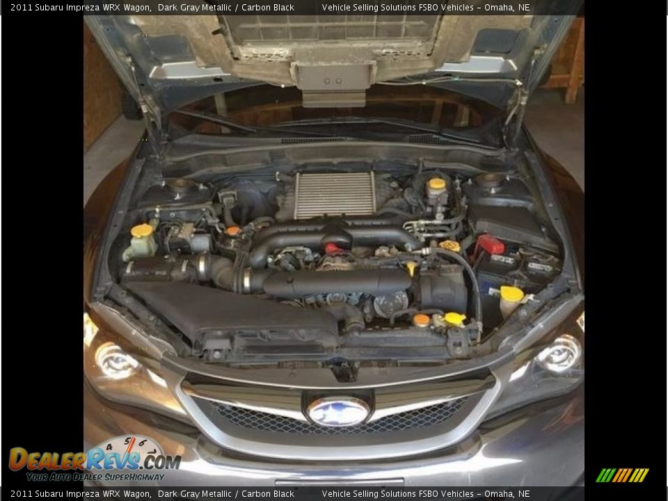 2011 Subaru Impreza WRX Wagon Dark Gray Metallic / Carbon Black Photo #10
