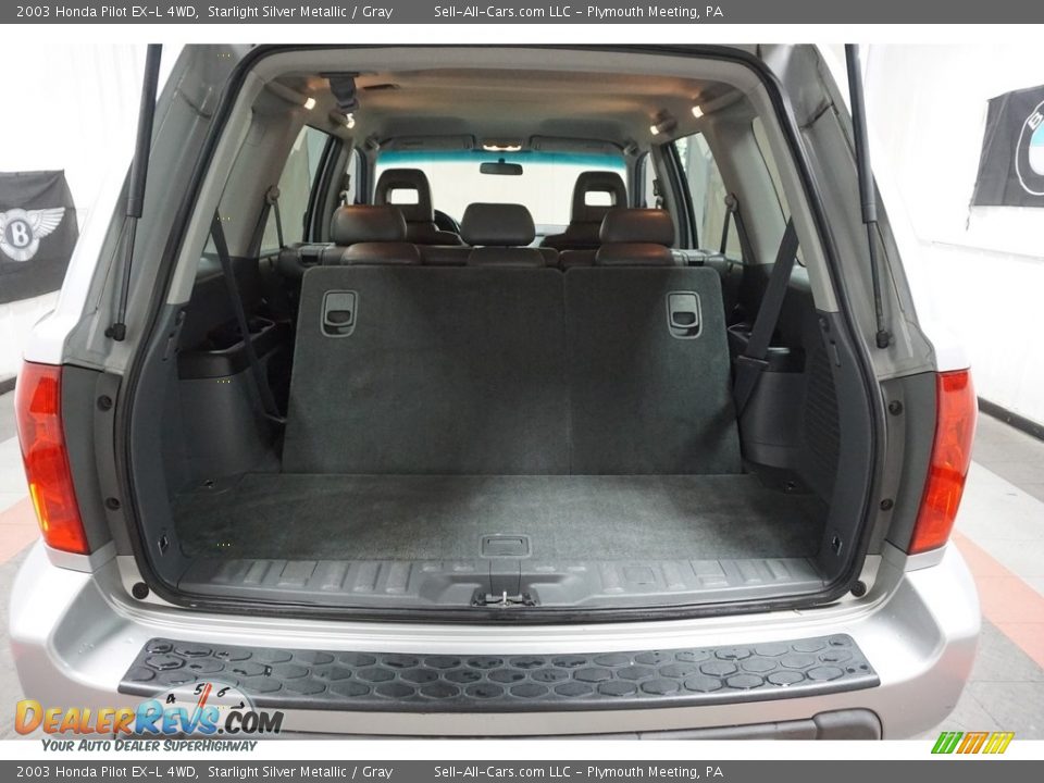 2003 Honda Pilot EX-L 4WD Starlight Silver Metallic / Gray Photo #18
