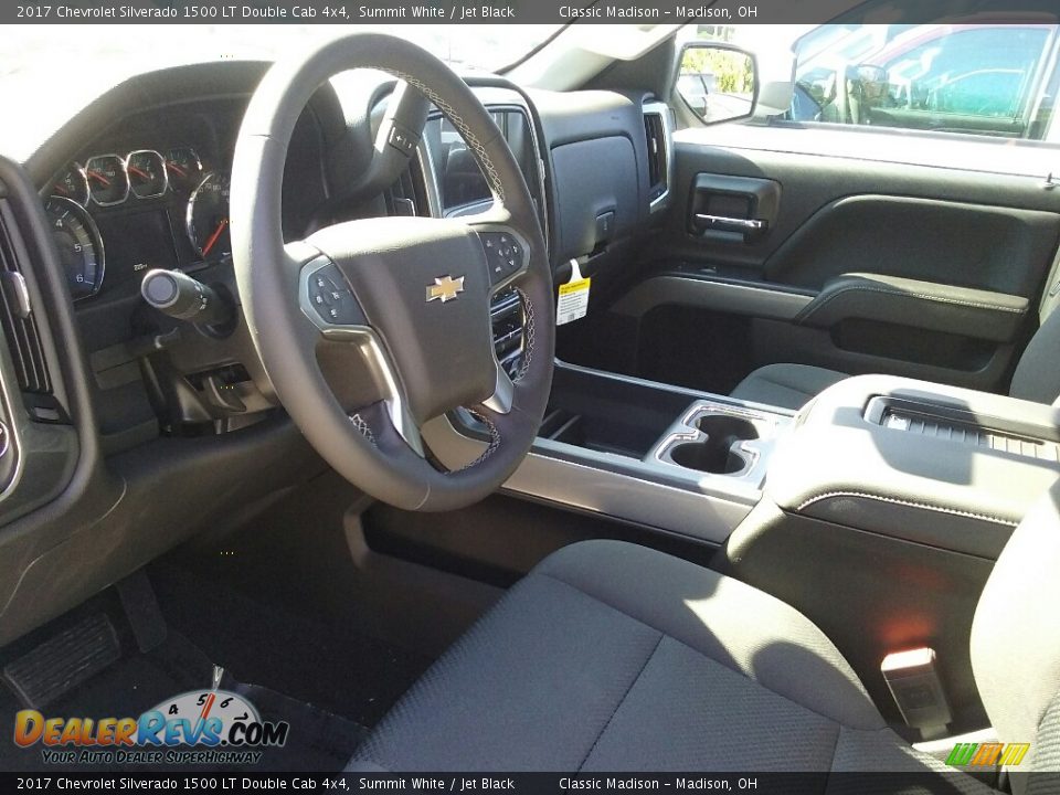 2017 Chevrolet Silverado 1500 LT Double Cab 4x4 Summit White / Jet Black Photo #4