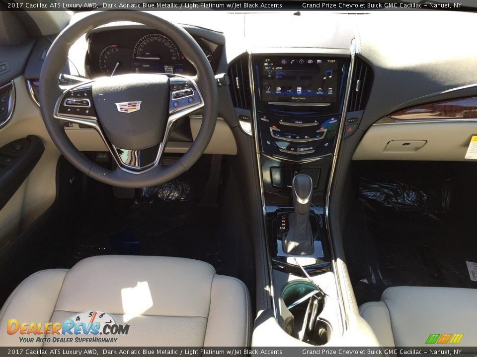 Front Seat of 2017 Cadillac ATS Luxury AWD Photo #8