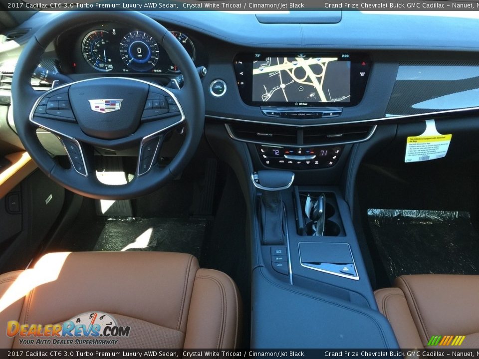 Dashboard of 2017 Cadillac CT6 3.0 Turbo Premium Luxury AWD Sedan Photo #8