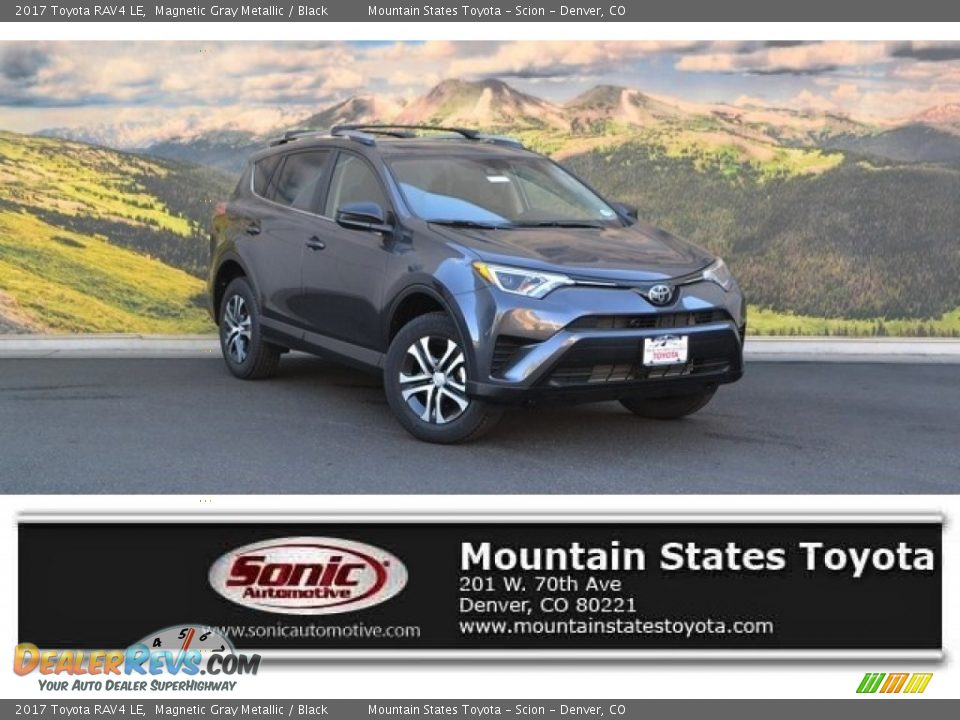 2017 Toyota RAV4 LE Magnetic Gray Metallic / Black Photo #1
