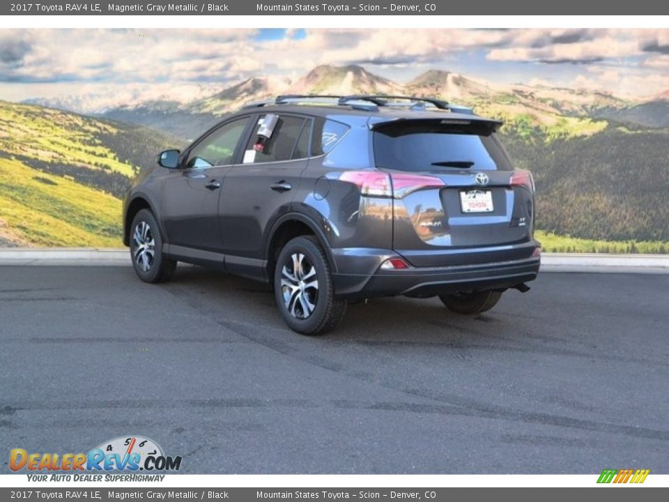 2017 Toyota RAV4 LE Magnetic Gray Metallic / Black Photo #3