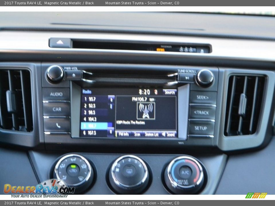 2017 Toyota RAV4 LE Magnetic Gray Metallic / Black Photo #6