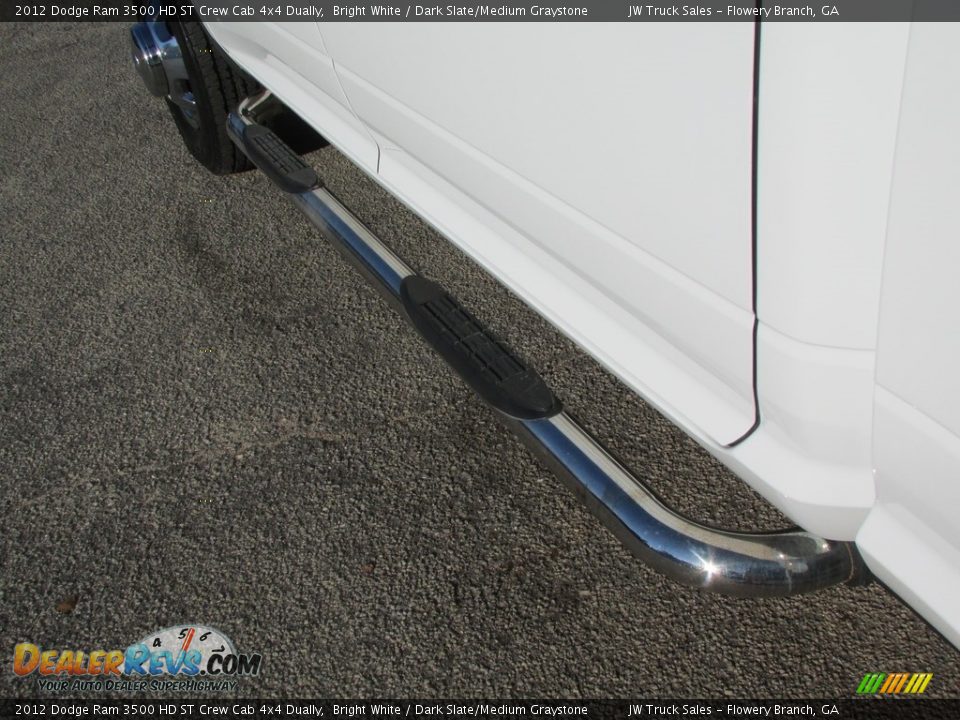2012 Dodge Ram 3500 HD ST Crew Cab 4x4 Dually Bright White / Dark Slate/Medium Graystone Photo #31
