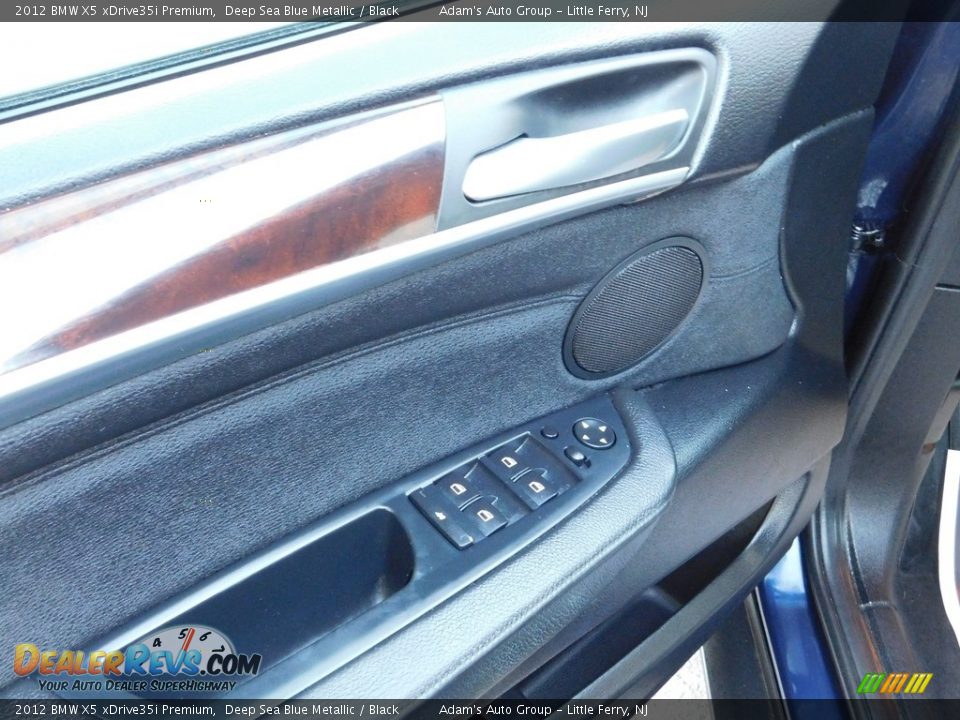 2012 BMW X5 xDrive35i Premium Deep Sea Blue Metallic / Black Photo #10