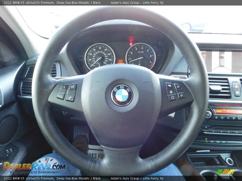 2012 BMW X5 xDrive35i Premium Deep Sea Blue Metallic / Black Photo #12