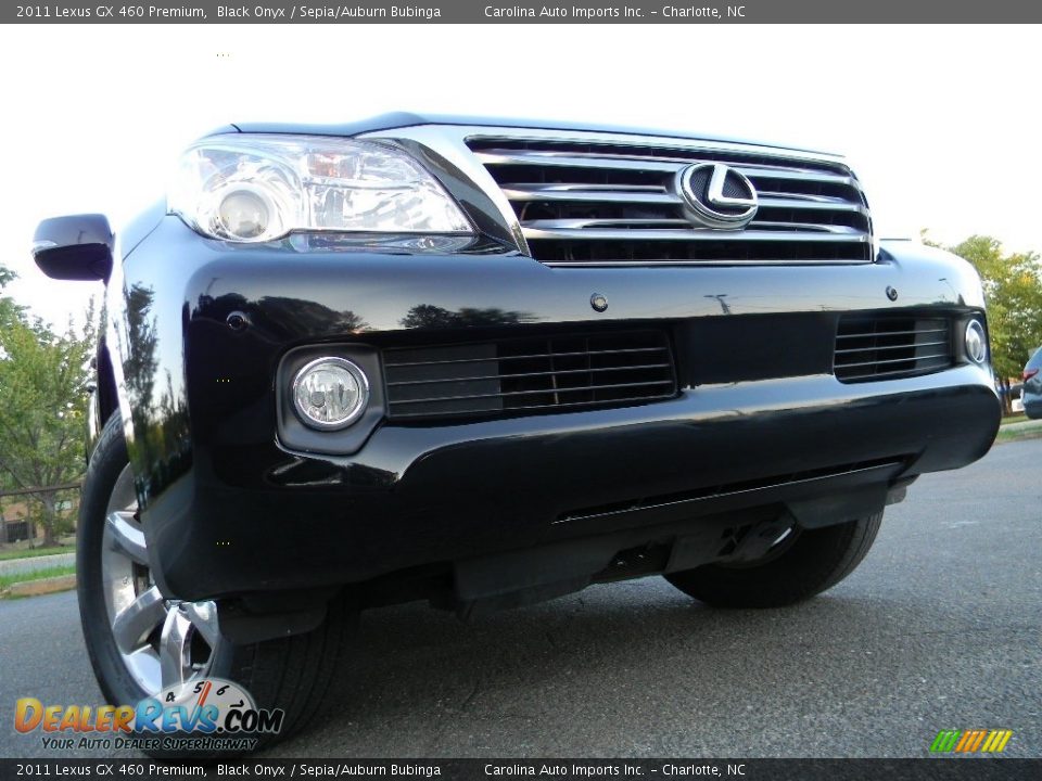 2011 Lexus GX 460 Premium Black Onyx / Sepia/Auburn Bubinga Photo #1