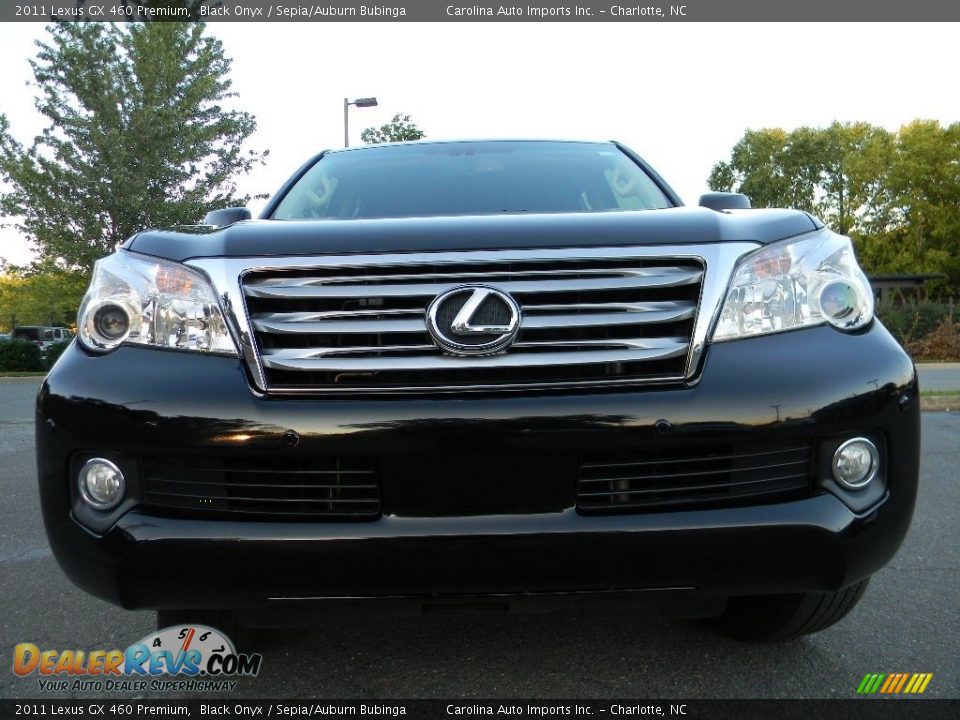 2011 Lexus GX 460 Premium Black Onyx / Sepia/Auburn Bubinga Photo #4