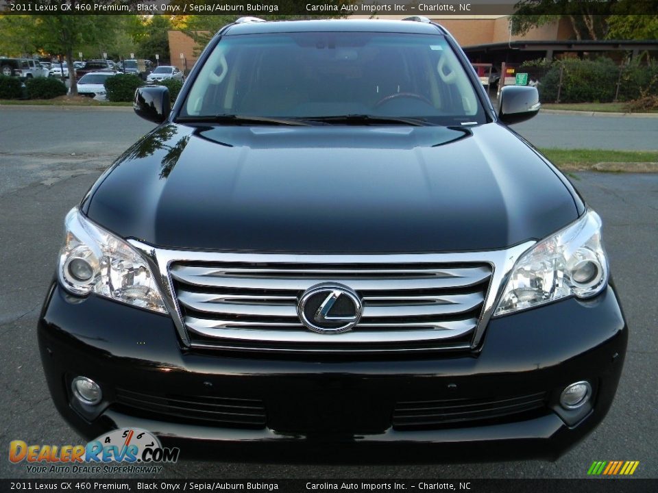2011 Lexus GX 460 Premium Black Onyx / Sepia/Auburn Bubinga Photo #5